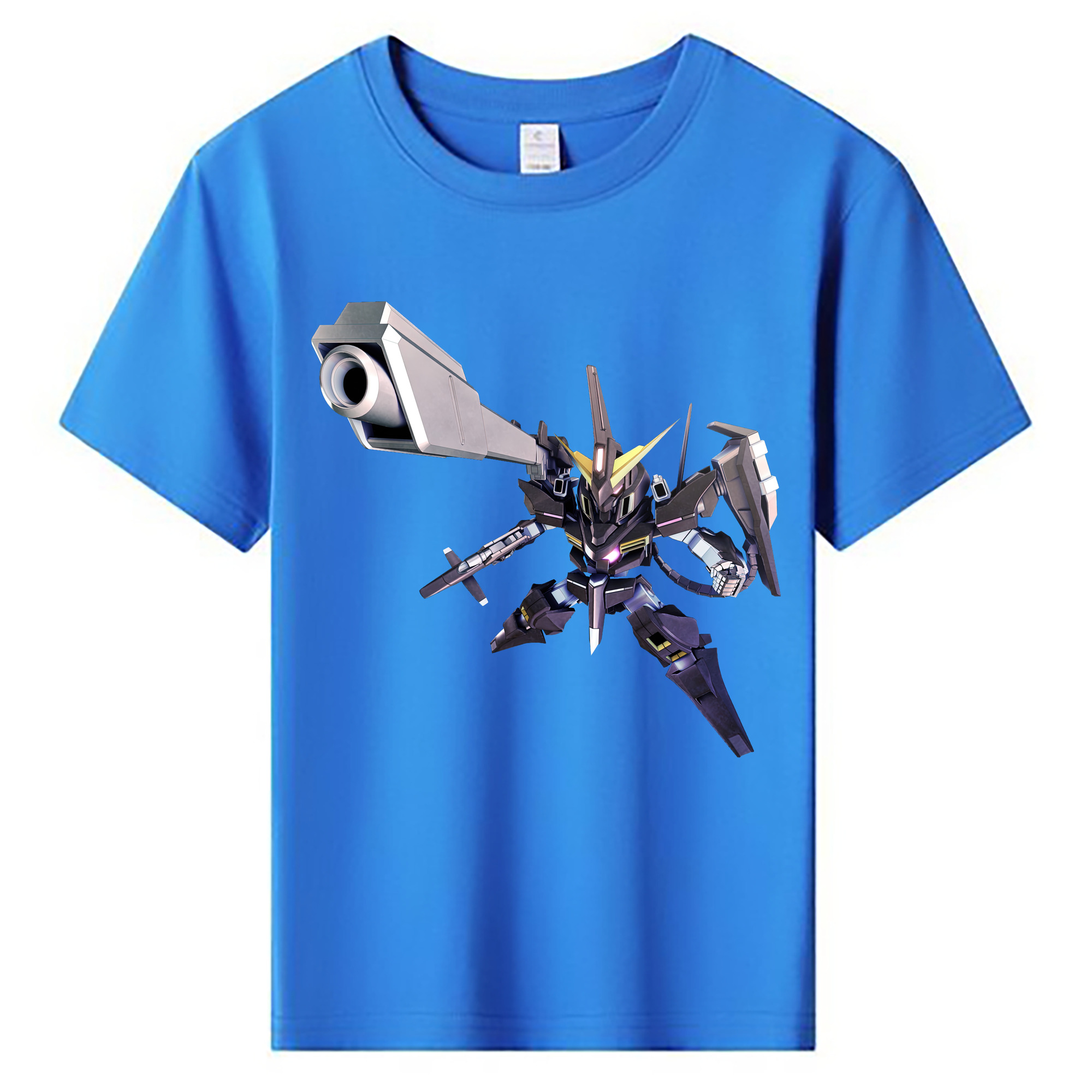 （画像用） 機動戦士ガンダム Mobile Suit Gundam 綿100％キッズTシャツ（フロントプリント）